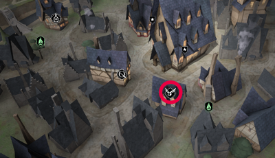 Hogwarts Legacy - Spintwitches Sporting Needs Map Location