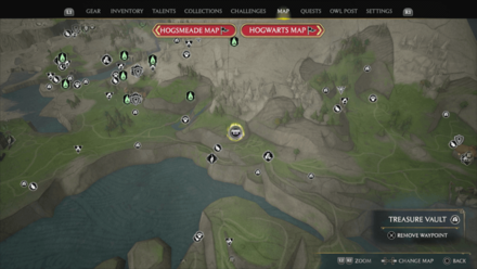 Cragcroftshire Treasure Vault 3 Map Location