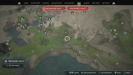 Cragcroftshire Treasure Vault 2 Map Location