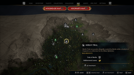 Hogwarts Legacy - Merlin Trial - East of West Forbidden Forest