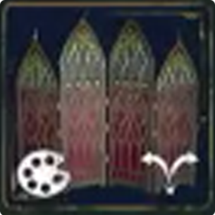 Gothic Dressing Screen