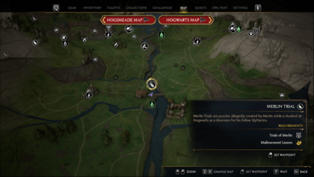 Hogwarts Legacy - Merlin Trial - In the hamlet of Keenbridge