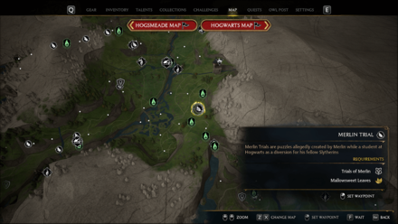 Hogwarts Legacy - Merlin Trial - South of The Mine