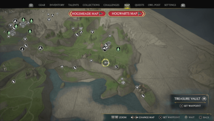 Cragcroftshire Treasure Vault 10 Map Location