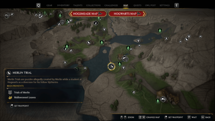 Hogwarts Legacy - Merlin Trial - Near Marunweem