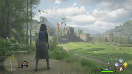 Hogwarts Legacy - Highlands in spring