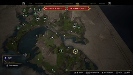 Hogwarts Legacy - Merlin Trials - East of Clagmar Castle, by some ruins