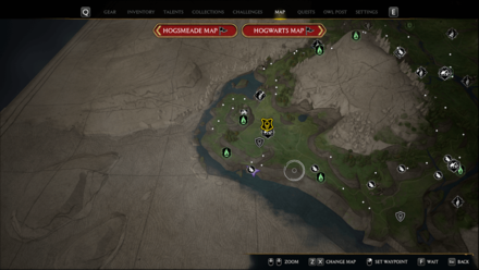 Hogwarts Legacy - Merlin Trial - Southeast of South Feldcroft, by the coast