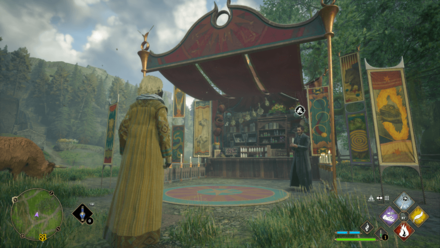 Hogwarts Legacy - Leopold Bobcocke Wanderer Shop World Location