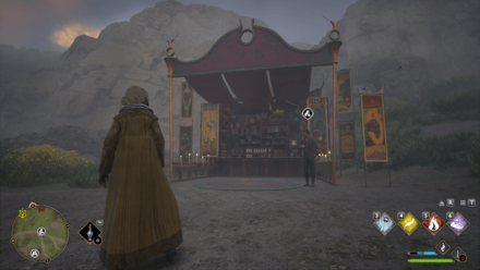 Hogwarts Legacy - Rohan Prakash Wandering Shop Overworld Location