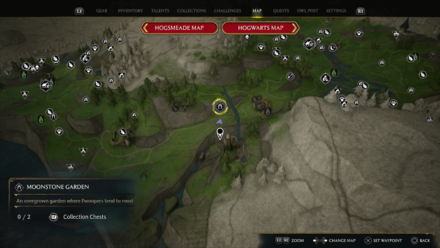 Moonstone Garden Map View