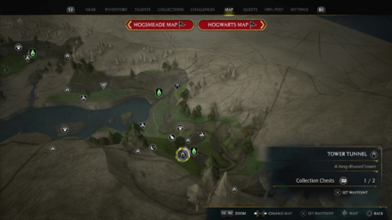 Tower Tunnel - Map View