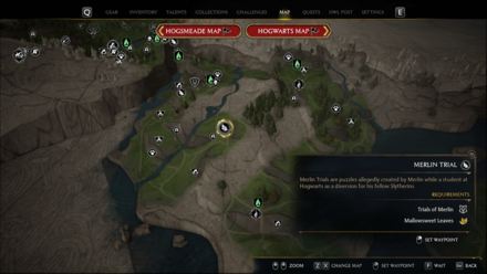 Hogwarts Legacy - Merlin Trial - North of South Poidsear Coast