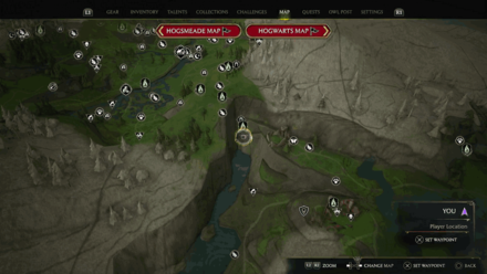 Poidsear Coast Tomb of Treachery map