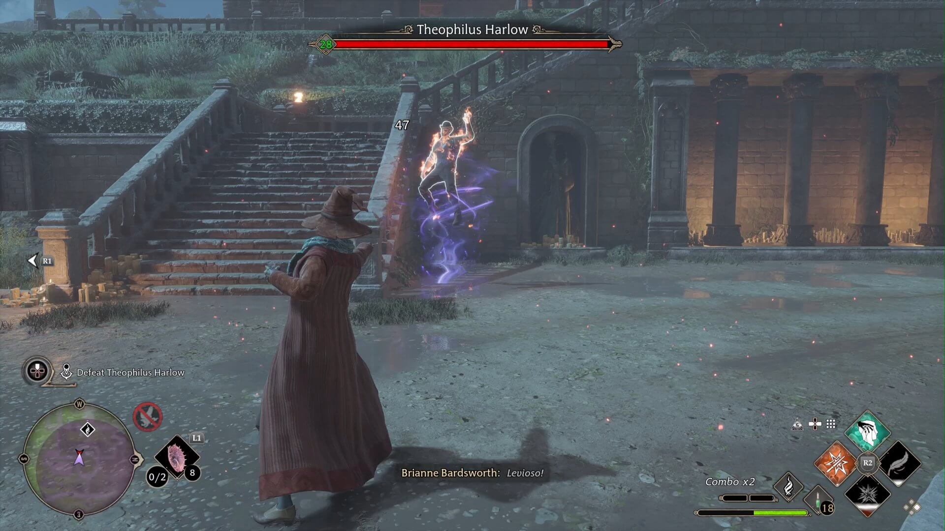 Hogwarts Legacy Harlow Attack