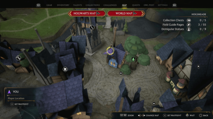 Scrivenshaft Cats Map View