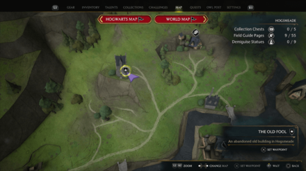 Abandoned Shop Map View