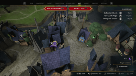 Gladrags Mannequin Map View