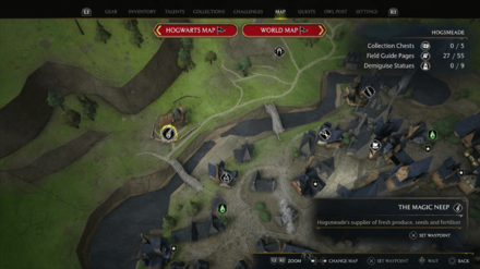 The Magic Neep Cart Map View