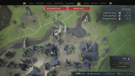 Brood and Peck Map View