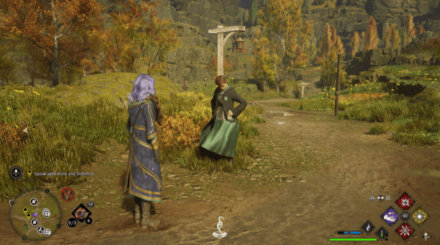 Hogwarts Legacy - Cloack Stuck in Front of Legs