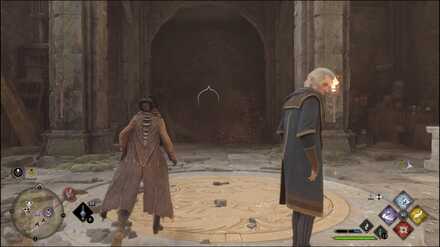 Hogwarts Legacy - hidden lock in Rookwood Castle