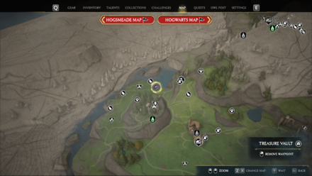 Feldcroft Region Treasure Vault 14 Map Location