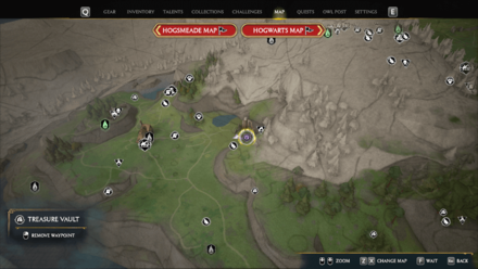 Feldcroft Region Treasure Vault 10 Map Location