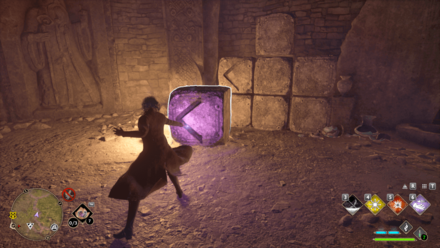 Hogwarts Legacy - Using Wingardium Leviosa