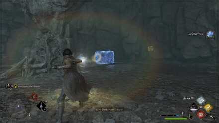 Hogwarts Legacy - Investigate the Cavern - pulling a crate with Accio