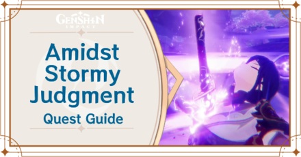 Genshin Impact Amidst Stormy Judgment