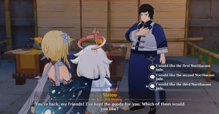 Genshin - Moonfinger Walkthrough - Return to Shitou