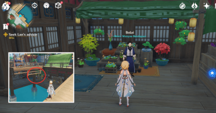 Genshin - Three Poignant Perfumes Walkthrough - Go and Buy Silk Flowers