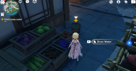 Genshin - Three Poignant Perfumes Walkthrough - Fetch Some Water