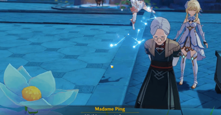 Genshin - The Realm Within Walkthrough - Talk to Madame Ping