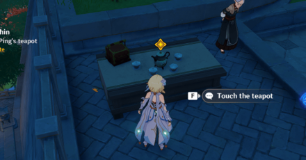 Genshin - The Realm Within Walkthrough - Touch the Teapot