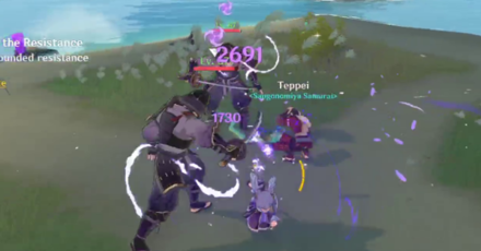 Genshin Impact In the Name of the Resistance Walkthrough - Rescue Surrounded Resistance Soldier