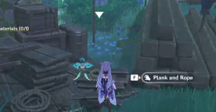 Genshin Impact In the Name of the Resistance Walkthrough - Collect Nearby Repair Materials