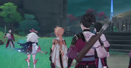 Genshin Impact In the Name of the Resistance Walkthrough - Defeat the Shogunate Army Squad