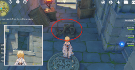 Genshin - Downtown Walkthrough - Negotiate with Toe