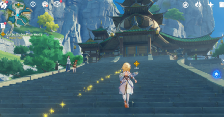 Genshin - Downtown Walkthrough - Go and Buy Kites