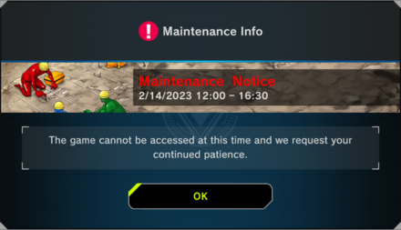 Master Duel - Feb. 14 Maintenance Has Begun