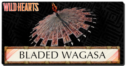 Wild Hearts Bladed Wagasa