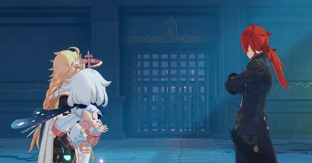 Genshin Impact Chasing Shadows Walkthrough -  Talk to Paimon