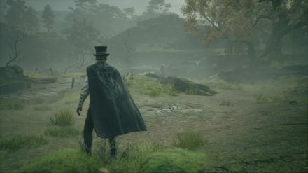 Hogwarts Legacy - Northwest of East North Ford Bog Merlin Trial World View