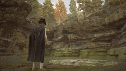 Hogwarts Legacy - East of North Ford Bog Merlin Trial World View