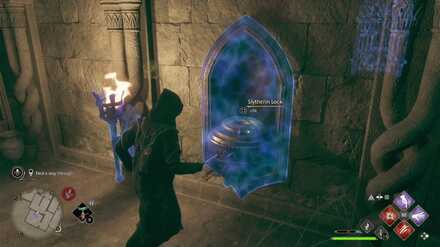 In the Shadow of the Study Slytherin Lock 1