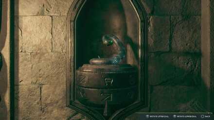 In the Shadow of the Study Open Slytherin Lock 1