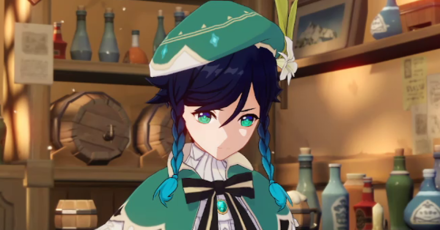 Genshin Impact State of the Holy Lyre der Himmel Walkthrough - Talk to Venti