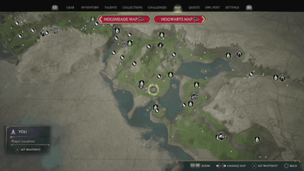 Poidsear Coast South Poidsear Coast map